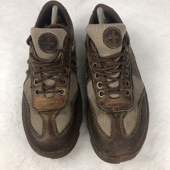 Dr. Martens Kurt Brown Leather Shoes Low Top  Men's Size 8M 9L - Picture 2 of 11